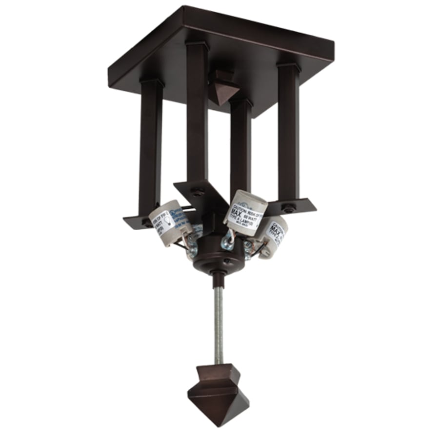 Meyda Tiffany Valencia Mission 4 Light 41" Wide Flush Mount Ceiling Fixture