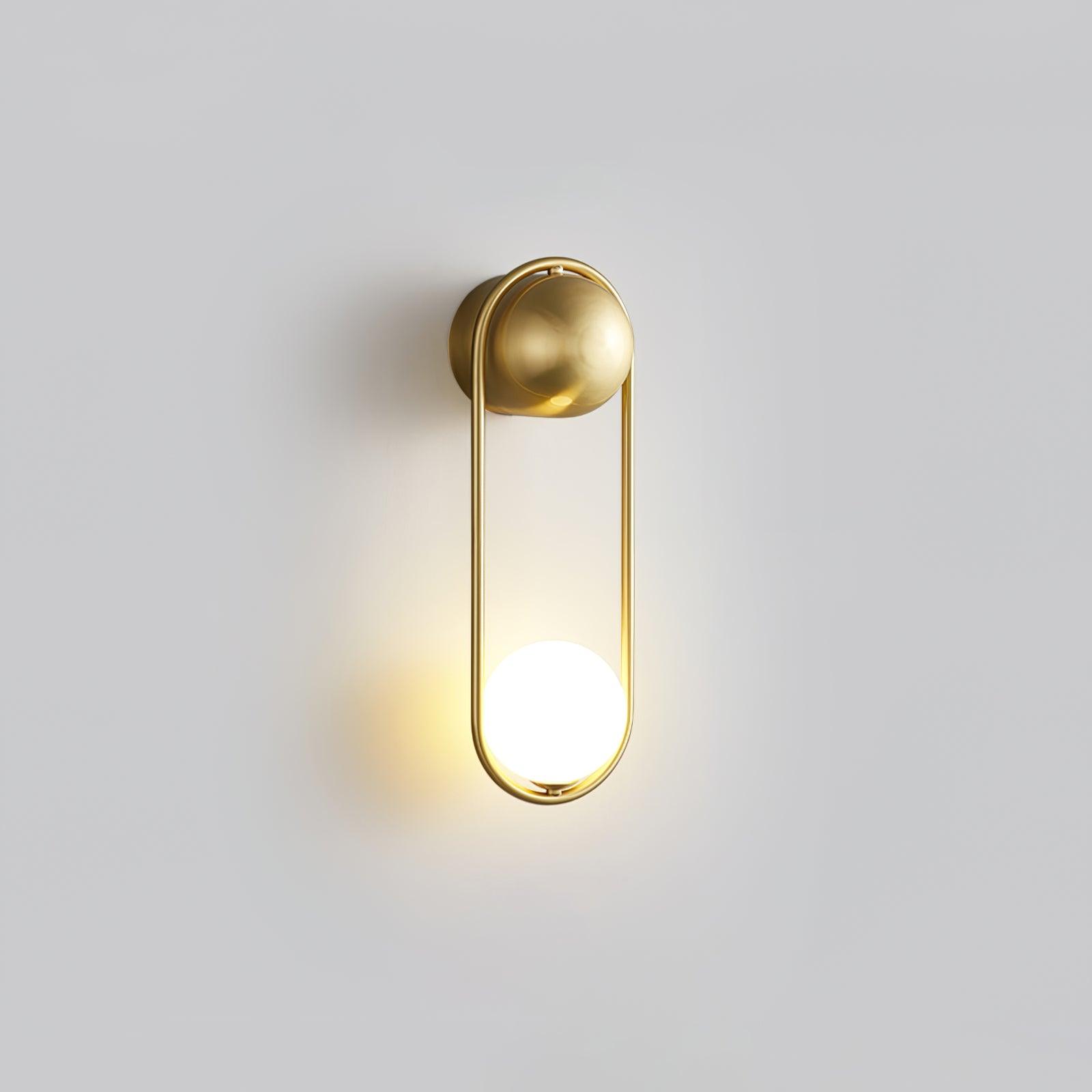 Mila Balanced Glass Wall Sconce