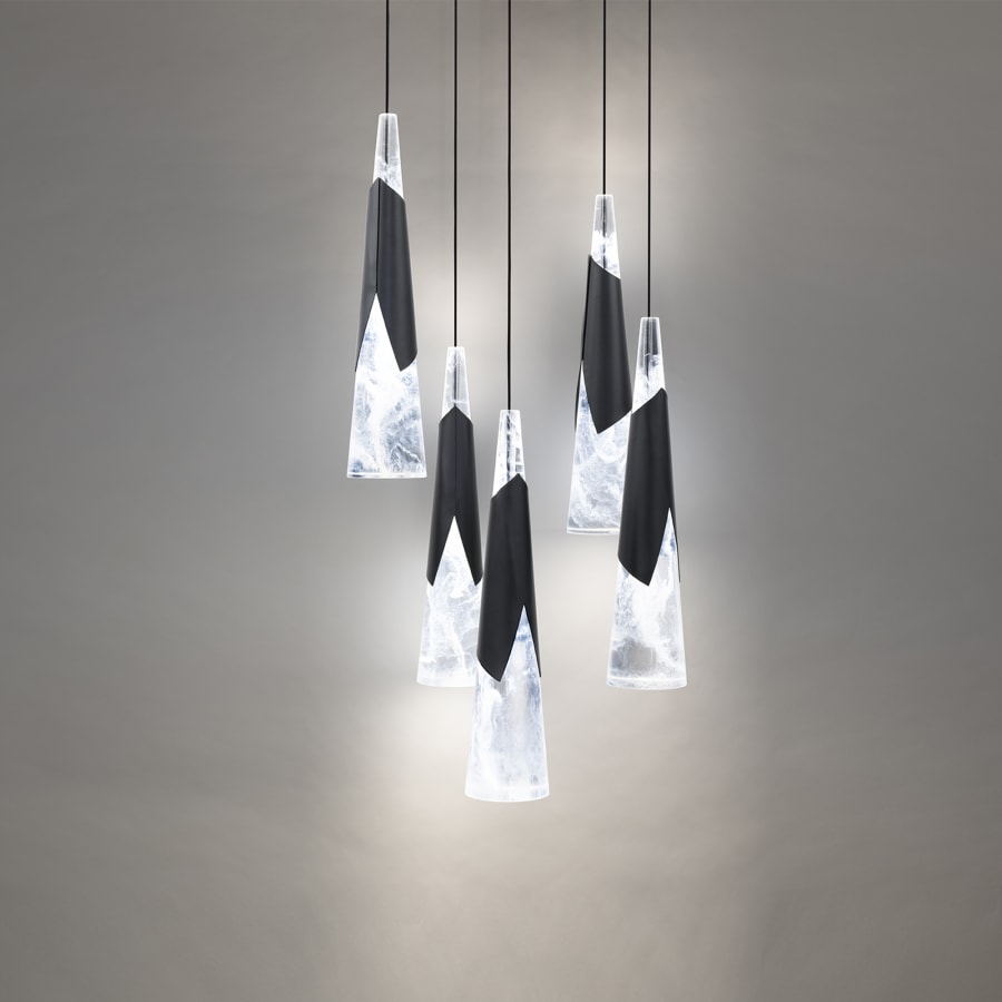 Modern Forms Kilt 5 Light 17" Wide LED Suspension Multi Light Pendant