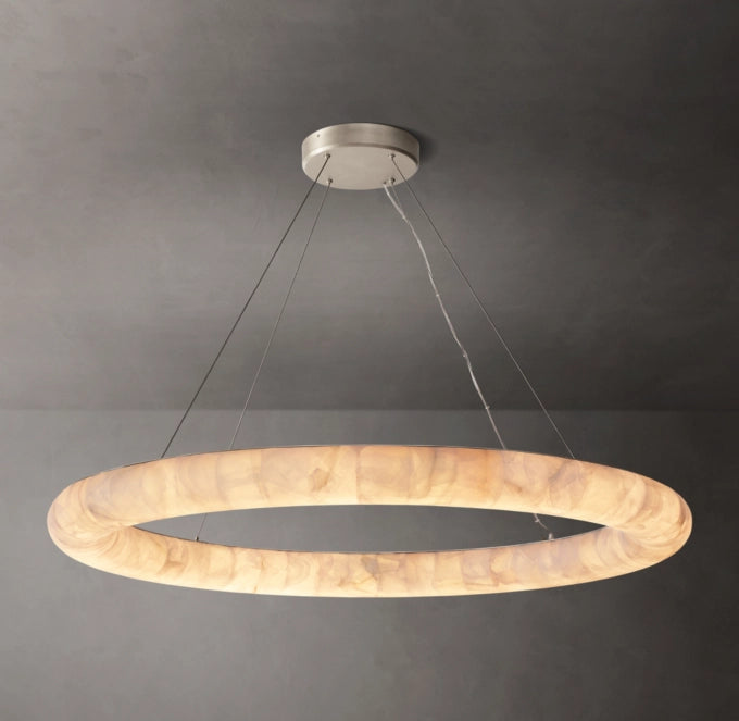 Natural Calcite Suspension Halo