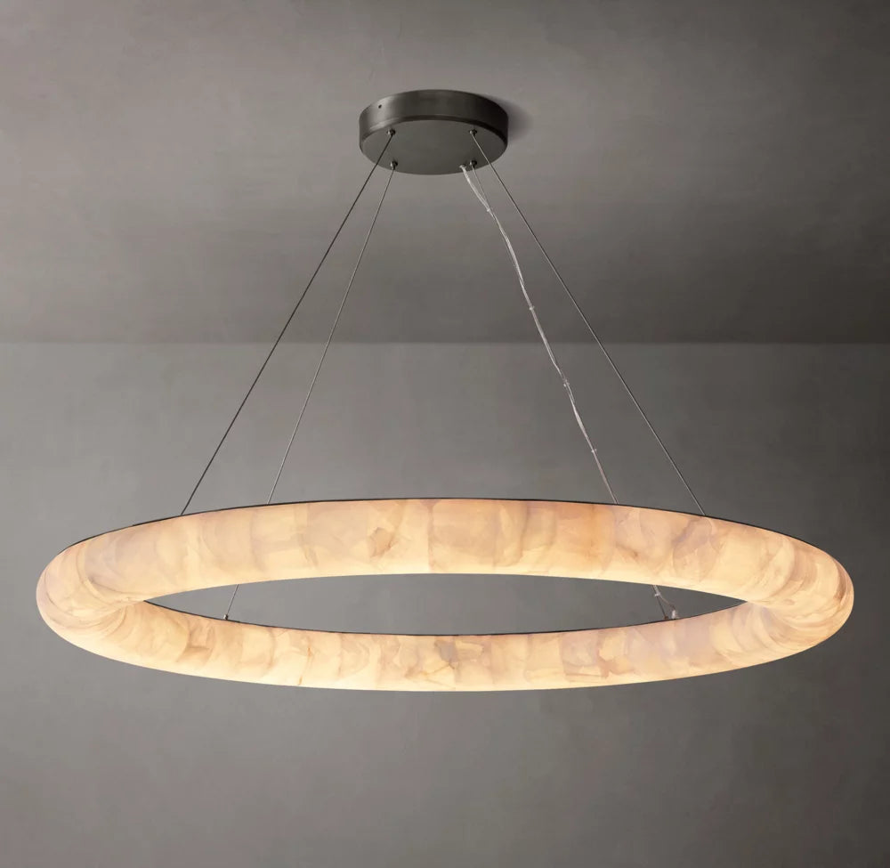 Natural Calcite Suspension Halo