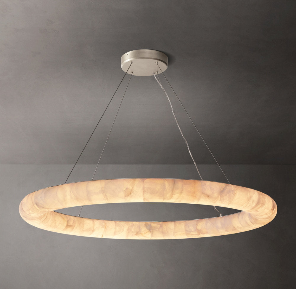 Natural Calcite Suspension Halo