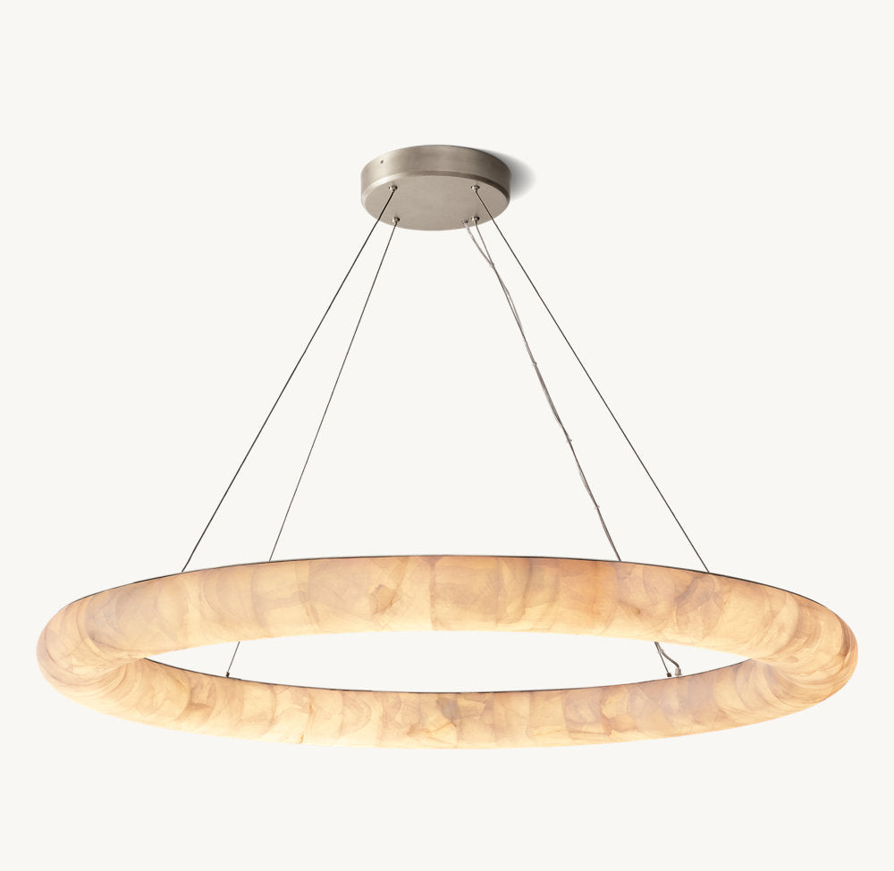 Natural Calcite Suspension Halo