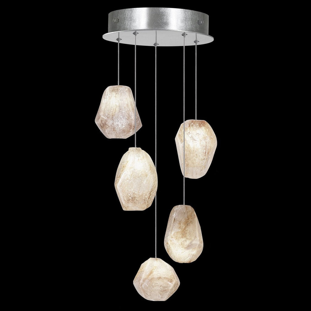 Natural Inspirations Quartz Glass Pendant