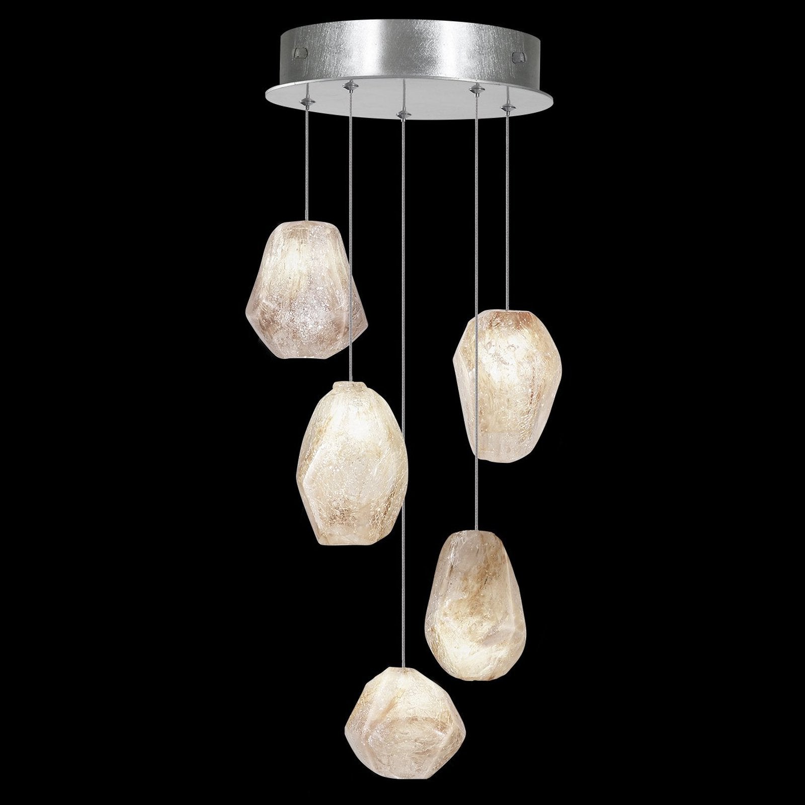 Natural Inspirations Quartz Glass Pendant