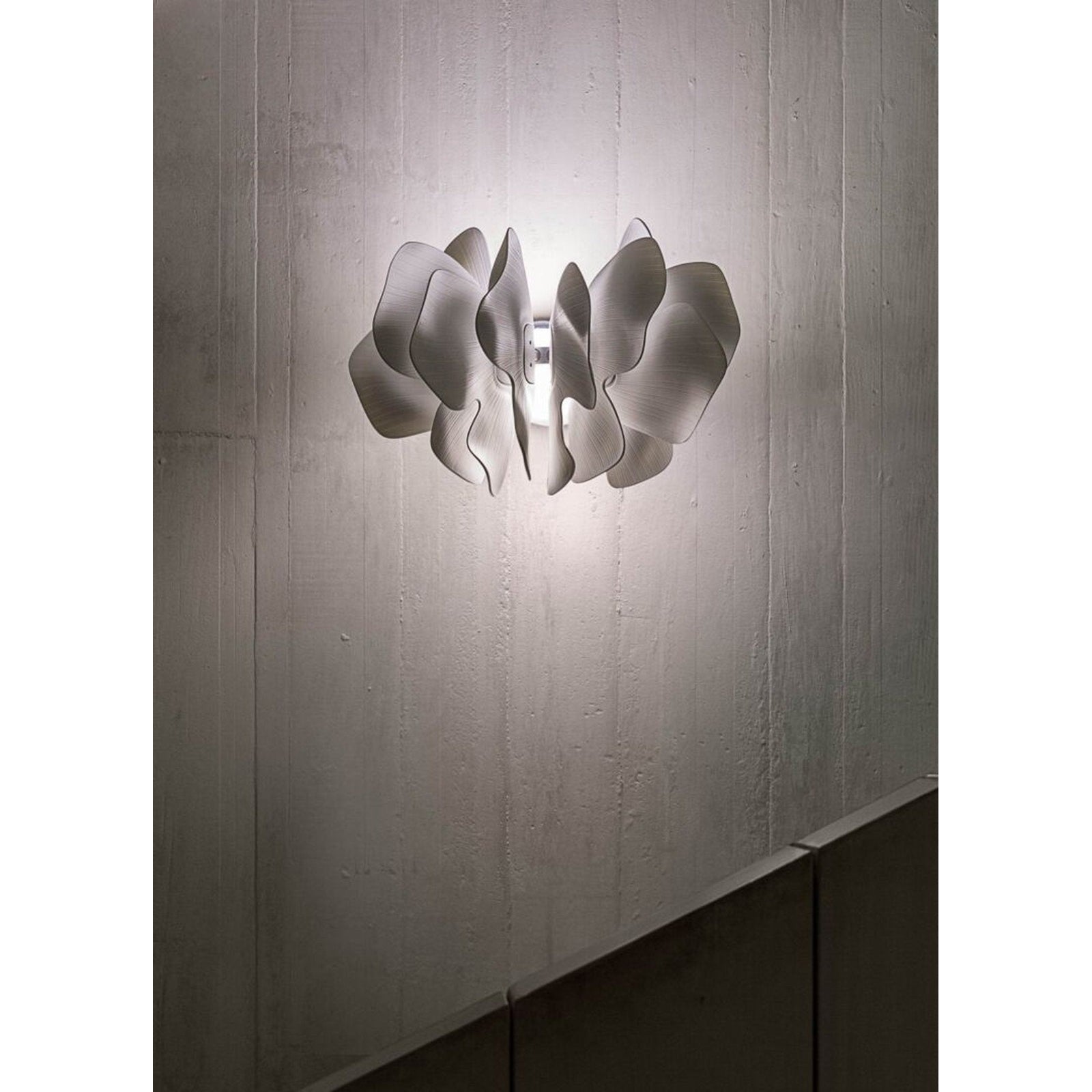 Nightbloom Porcelain Floral Wall Sconce