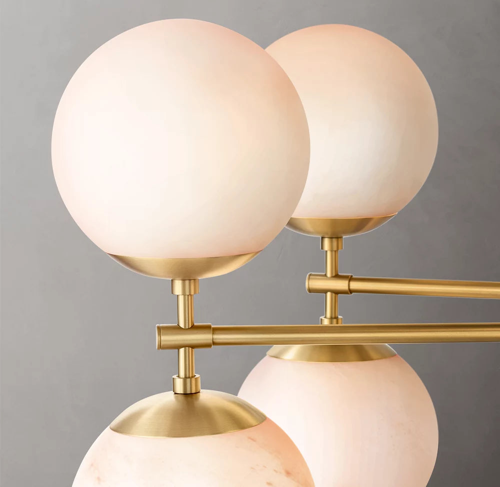 Opal Globe Gallery Chandelier