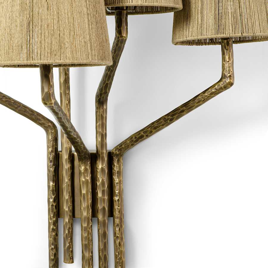 Palecek Renee 5 Light 41" Tall Wall Sconce