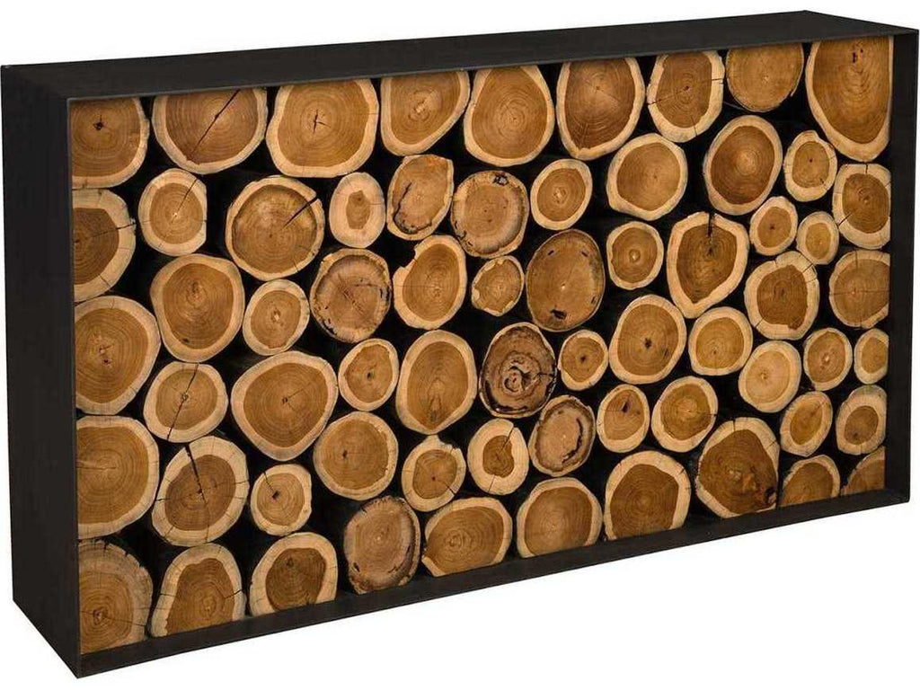 Boscage Framed Natural Wood Console Table