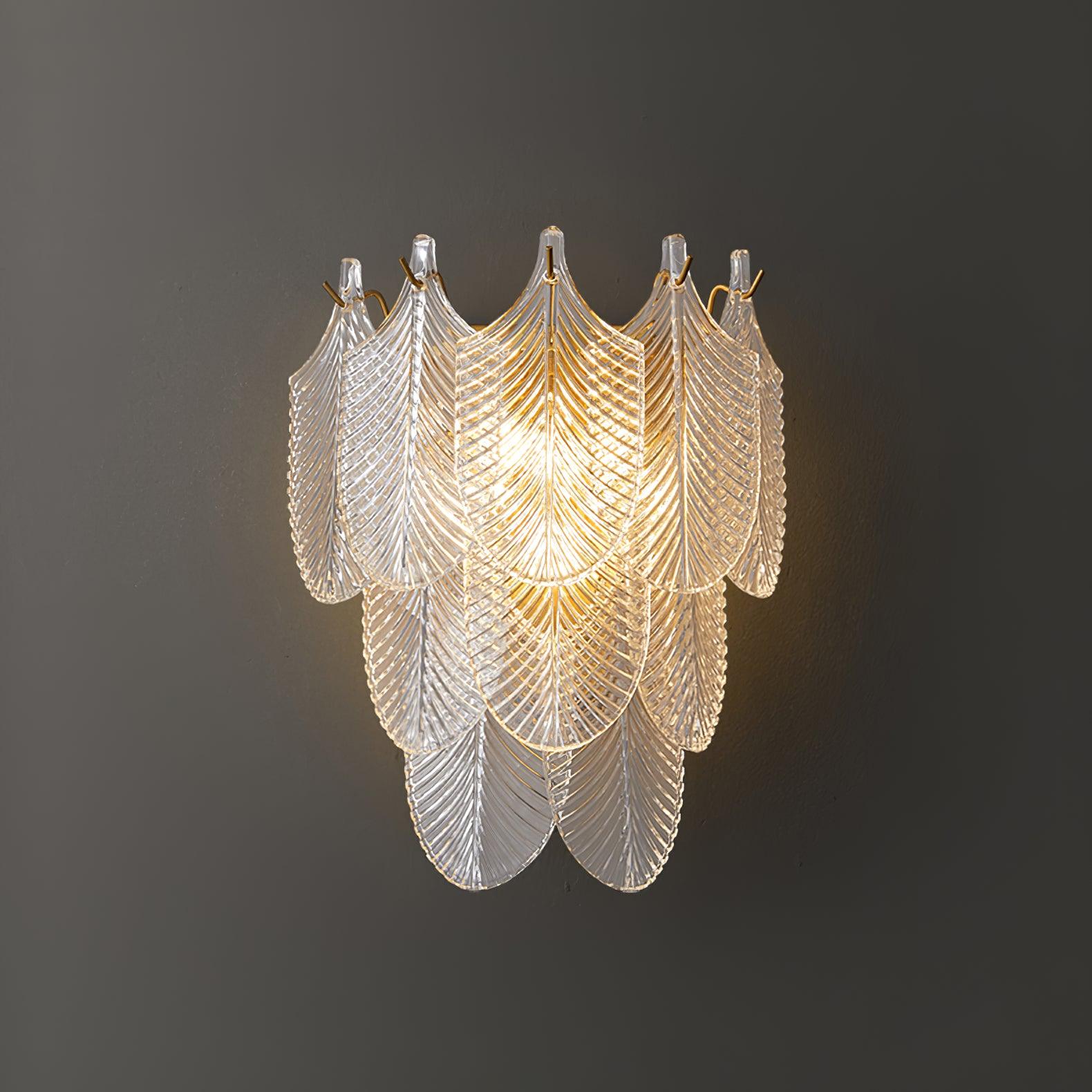 Piemonte Textured Glass Wall Sconce