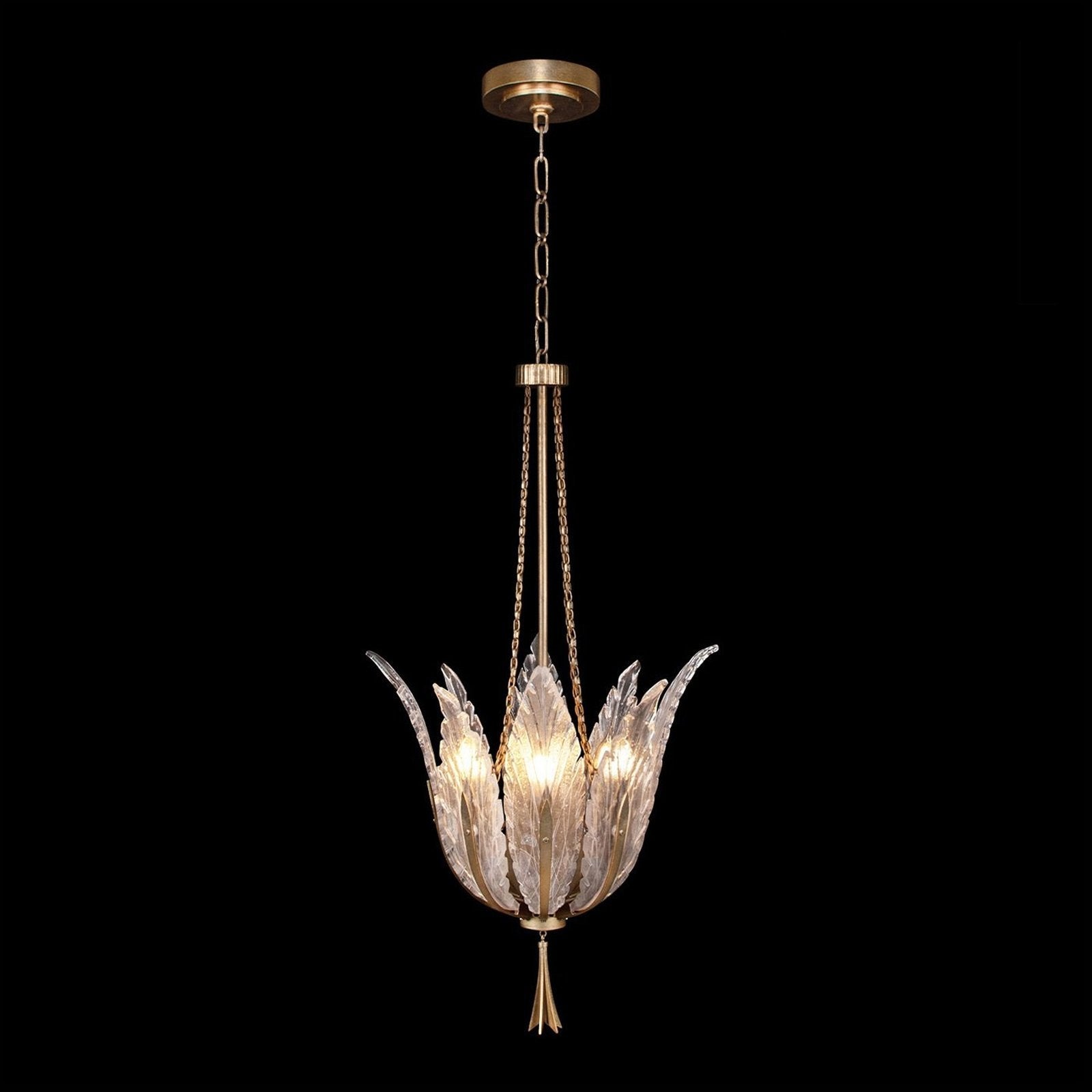Plume Handblown Glass Pendant