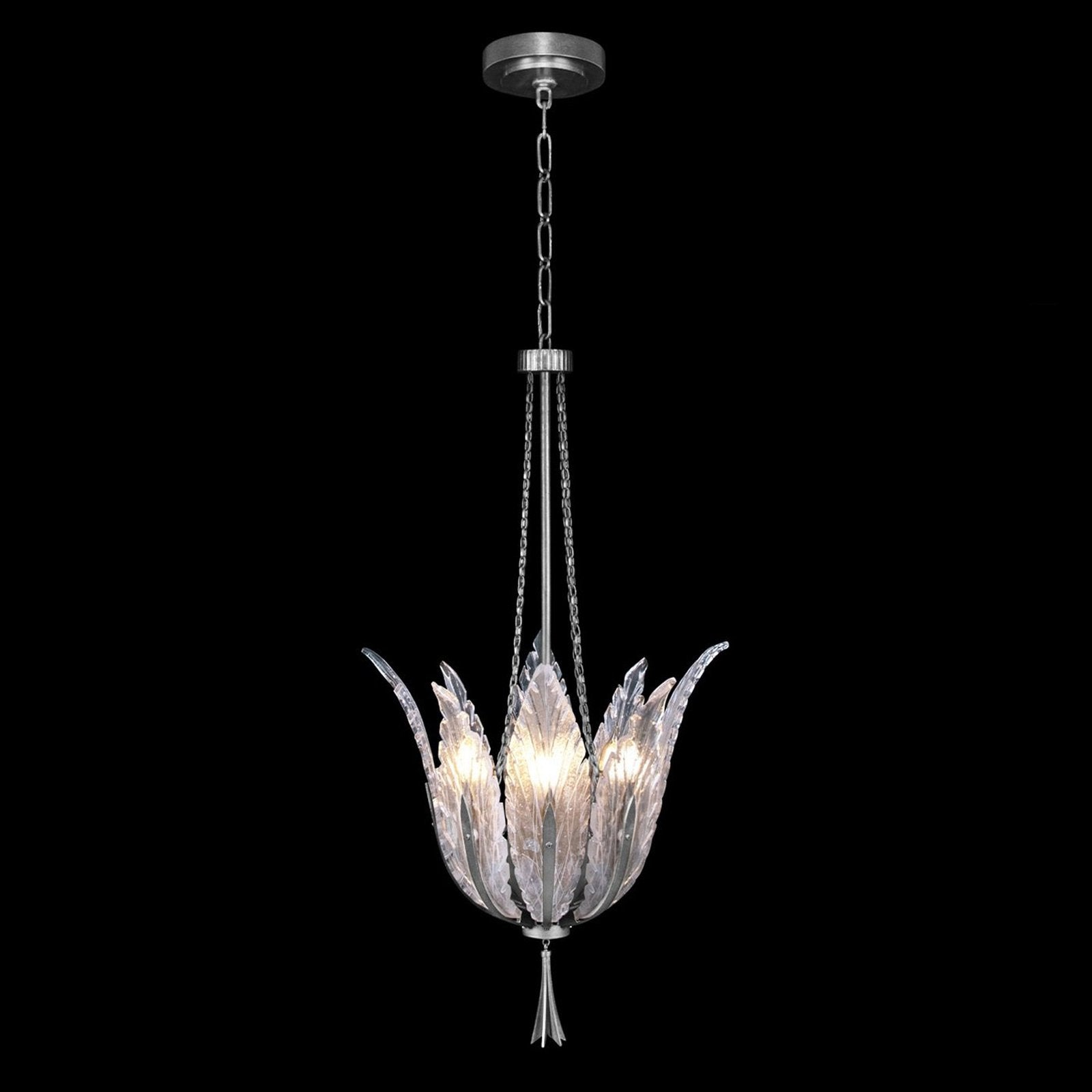 Plume Handblown Glass Pendant