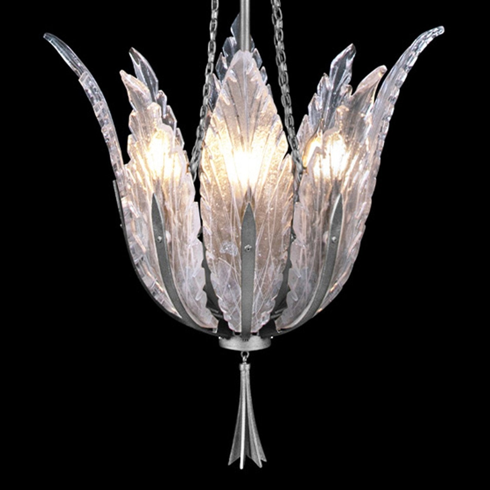 Plume Handblown Glass Pendant