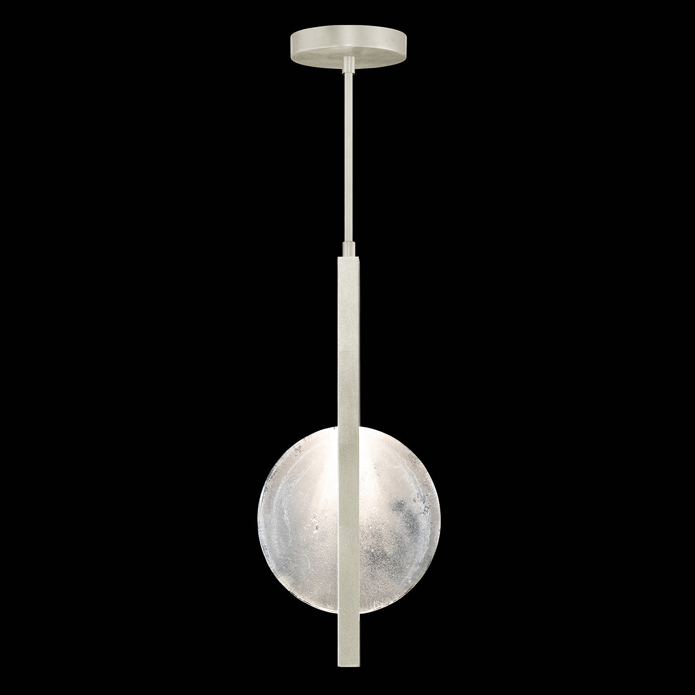 Selene Full Moon Sculptural Pendant