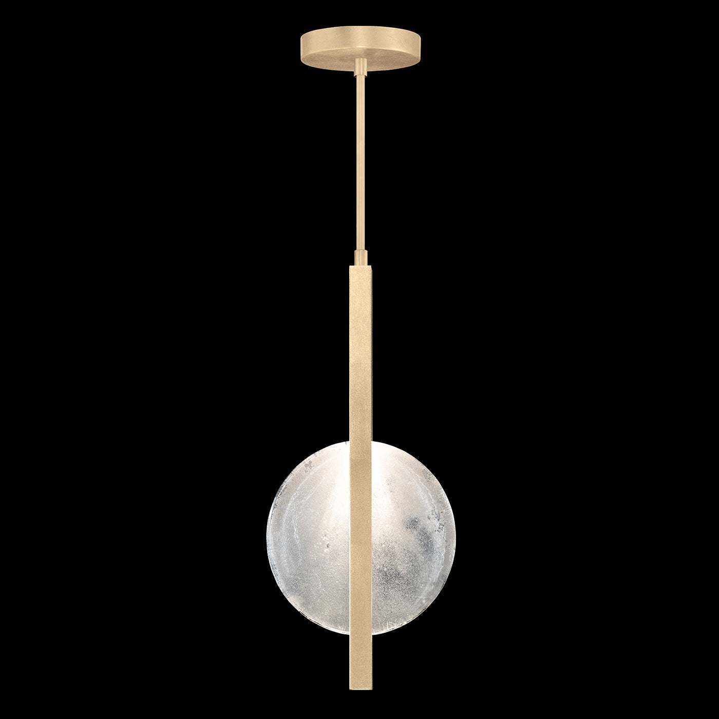 Selene Full Moon Sculptural Pendant