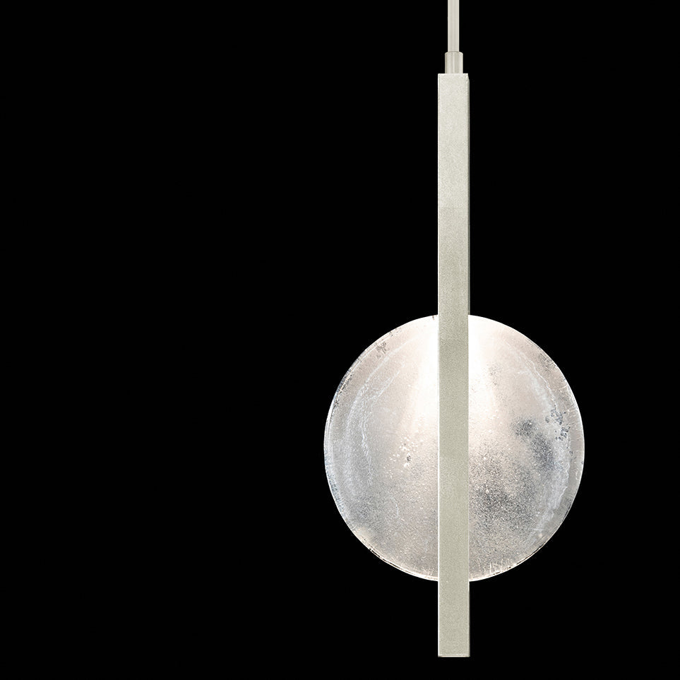 Selene Full Moon Sculptural Pendant