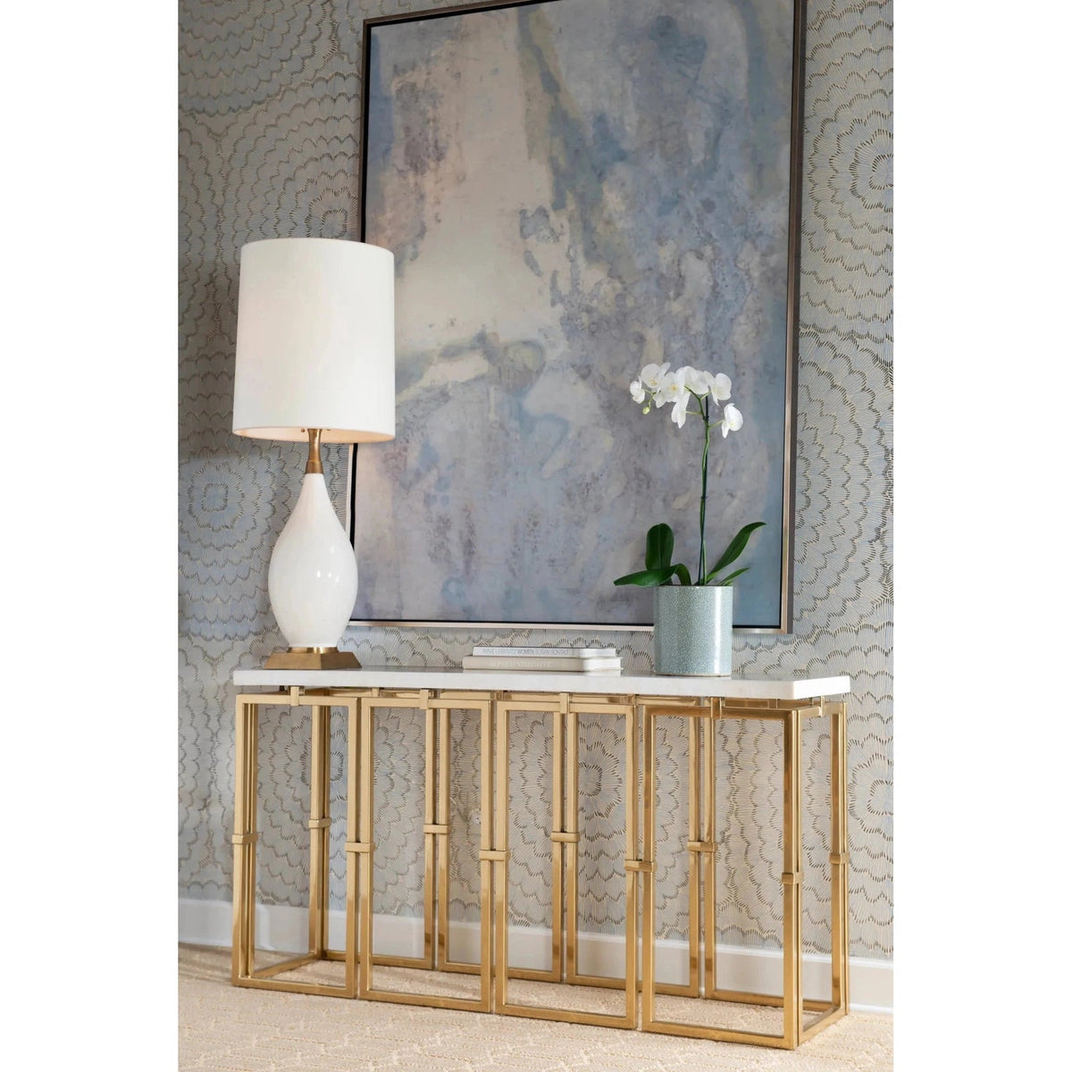 Century Furniture Grand Tour Links Console Table