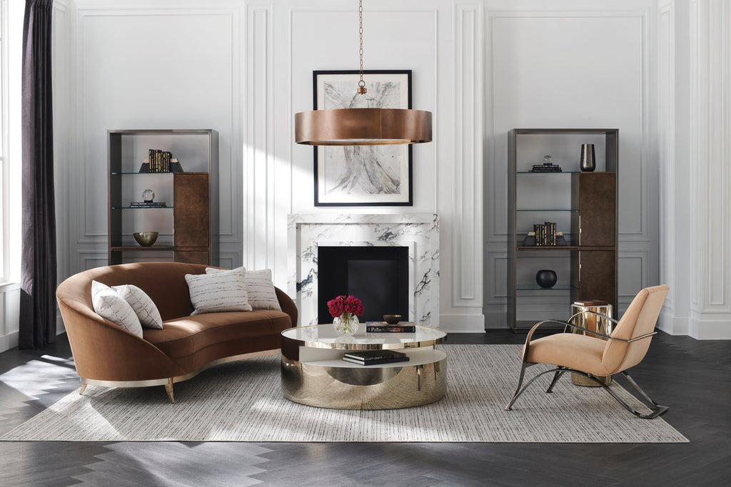 Caracole Signature Metropolitan Turn Style Cocktail Table