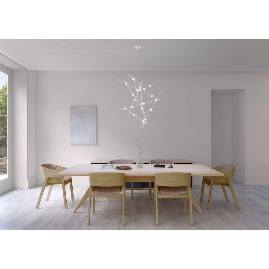 Sonneman Constellation Aquila Major 37" Wide Integrated LED Chandelier with Acrylic Shades
