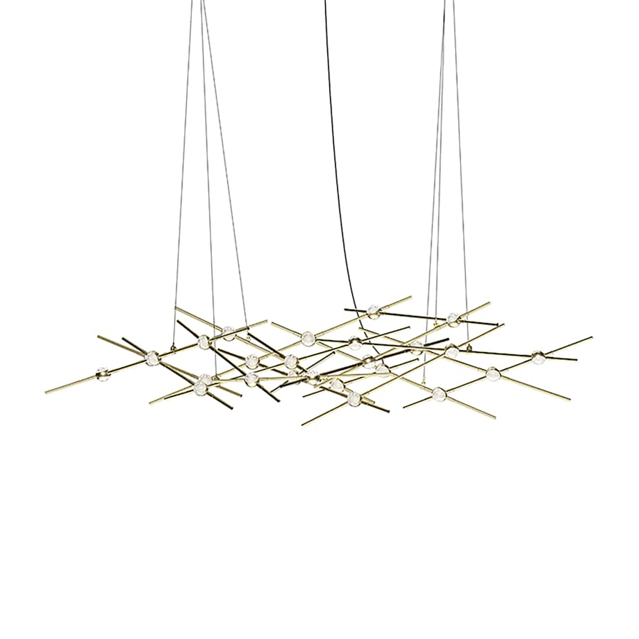 Sonneman Constellation Ursa Minor 25 Light 55" Wide LED Abstract Chandelier
