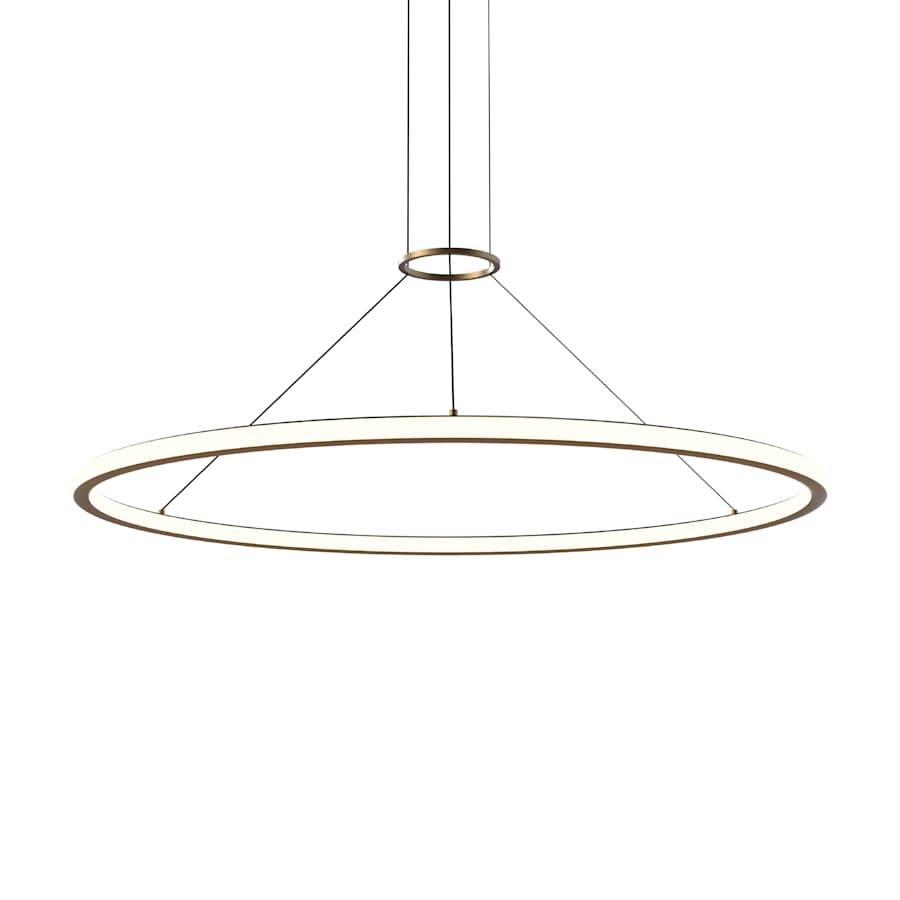 Sonneman Luna 50" Wide LED Ring Chandelier - 2700K