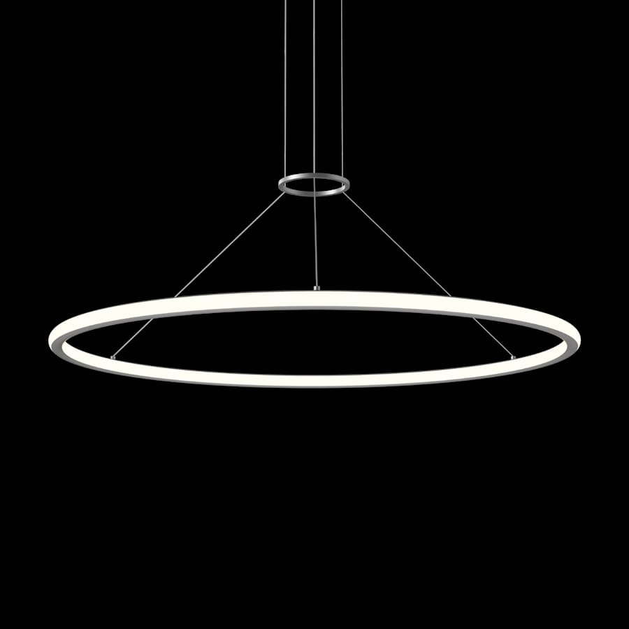 Sonneman Luna 50" Wide LED Ring Chandelier - 3000K