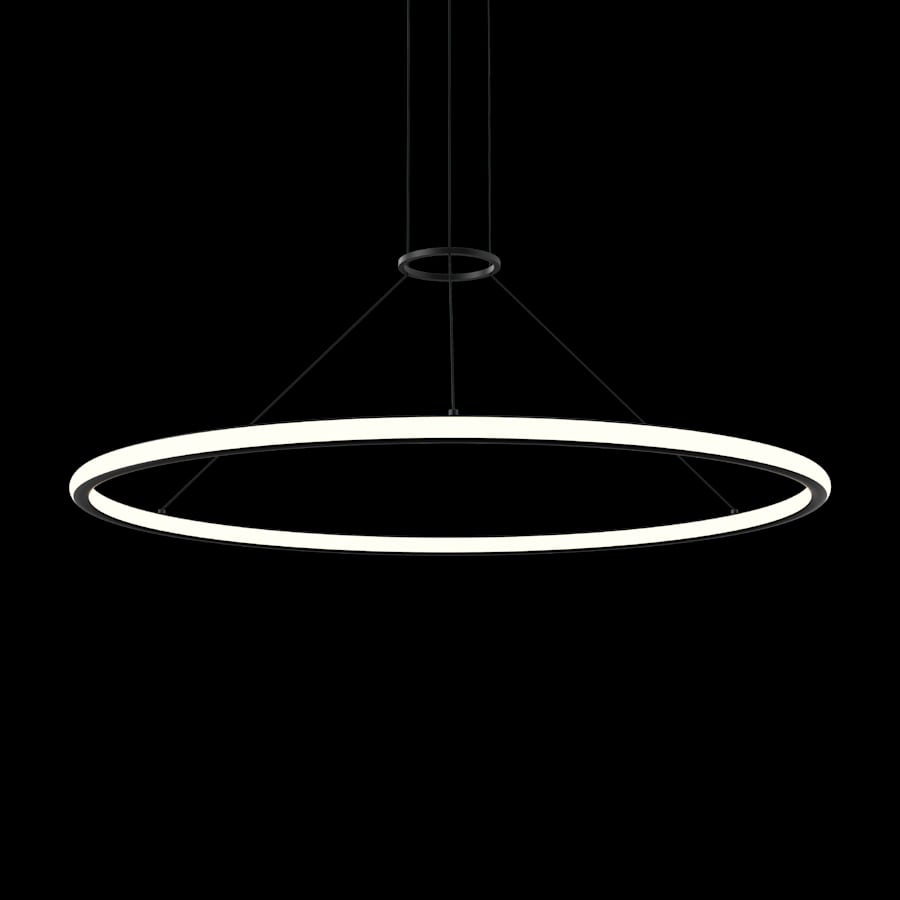 Sonneman Luna 50" Wide LED Ring Chandelier - 3000K