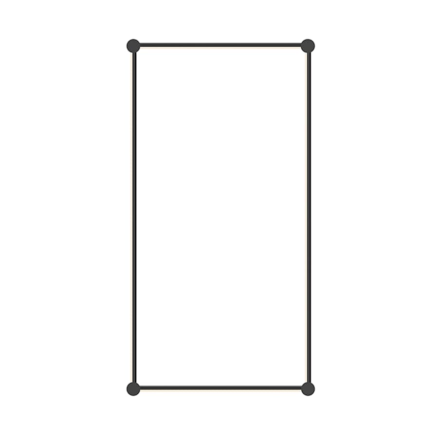 Sonneman Purolinear 360 24"/48" Rectangle LED Wall Bar