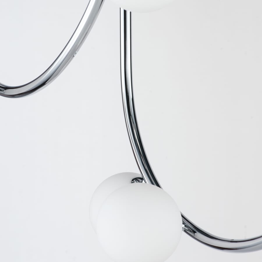 Studio M Contour 19 Light 52" Wide LED Semi-Flush Ceiling Fixture by Nina Magon