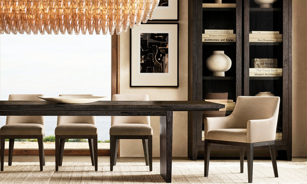 Tiered Smoke Glass Island Chandelier