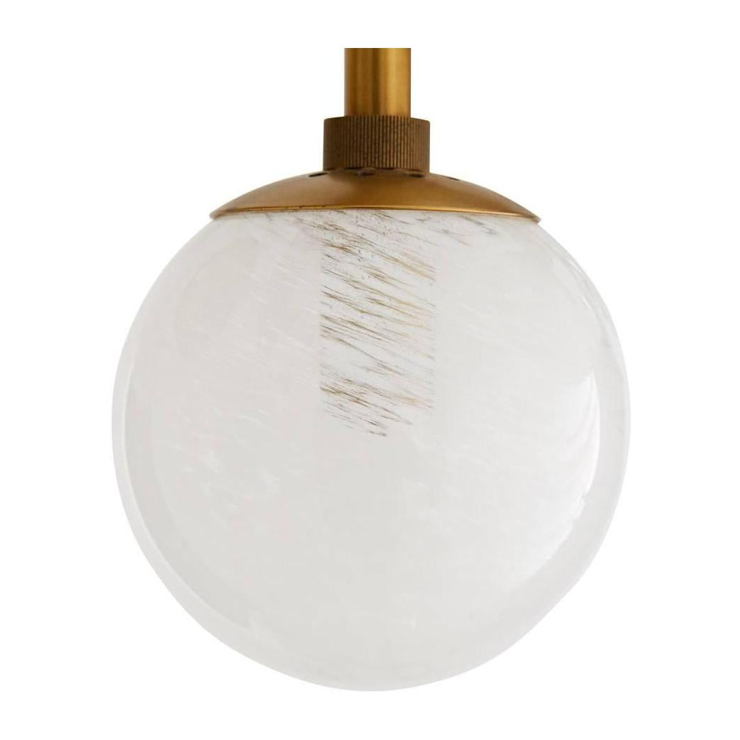 Troon Opal Swirl Glass Chandelier