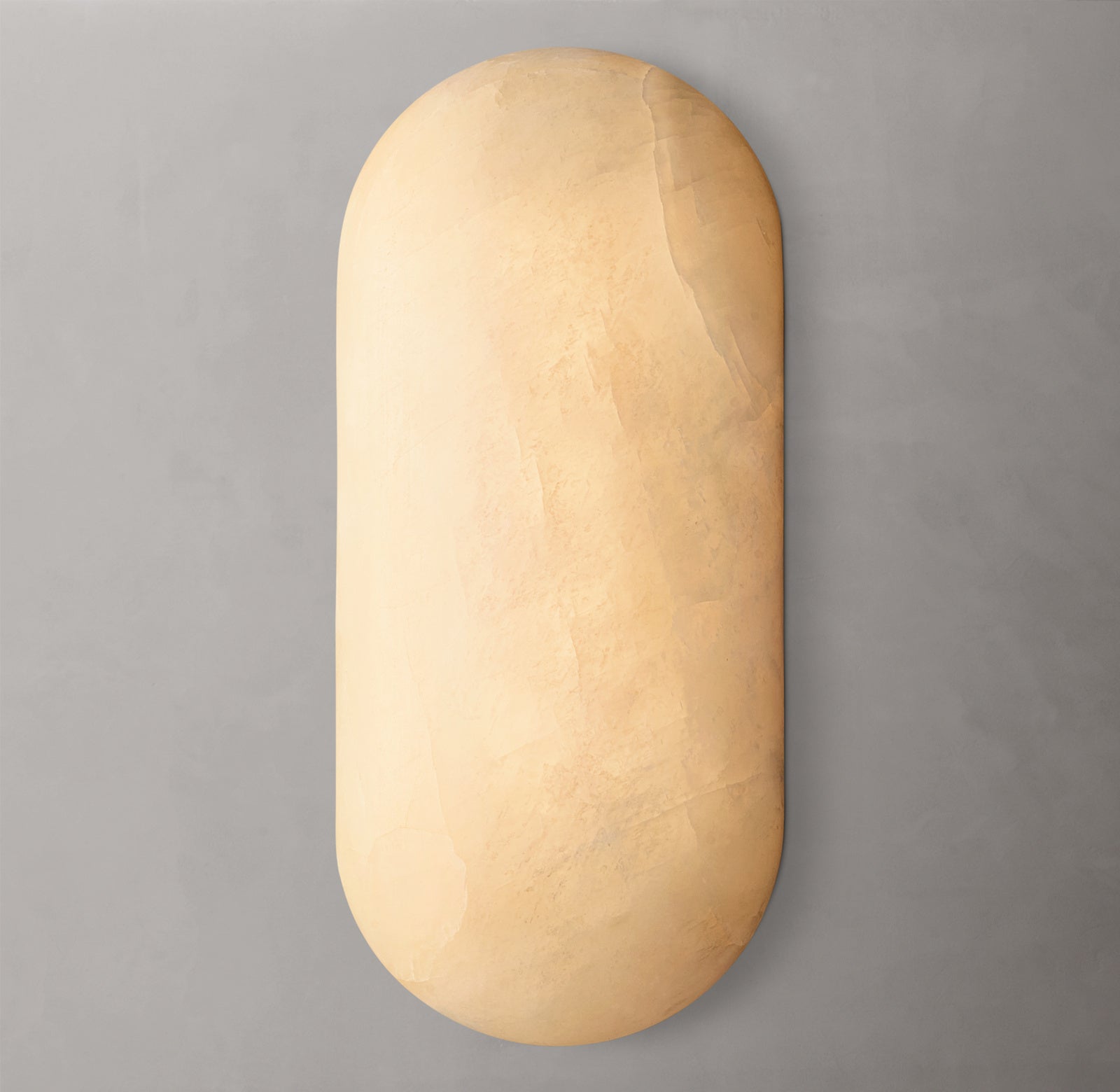 Ultra-Warm Calcite Blade Sconce