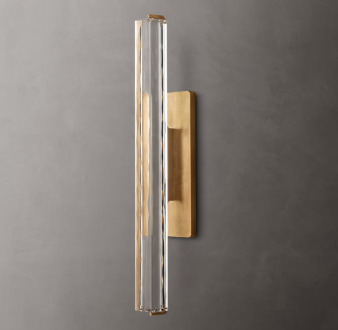 Ultra-Warm Crystal Bar Sconce