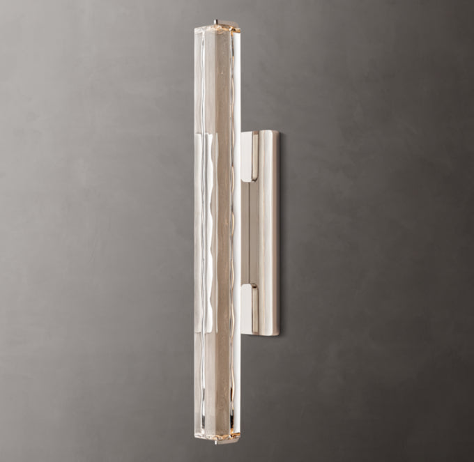 Ultra-Warm Crystal Bar Sconce