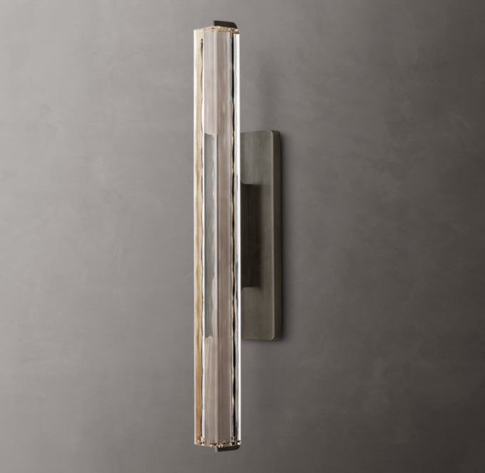 Ultra-Warm Crystal Bar Sconce