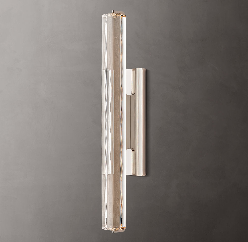 Ultra-Warm Crystal Bar Sconce