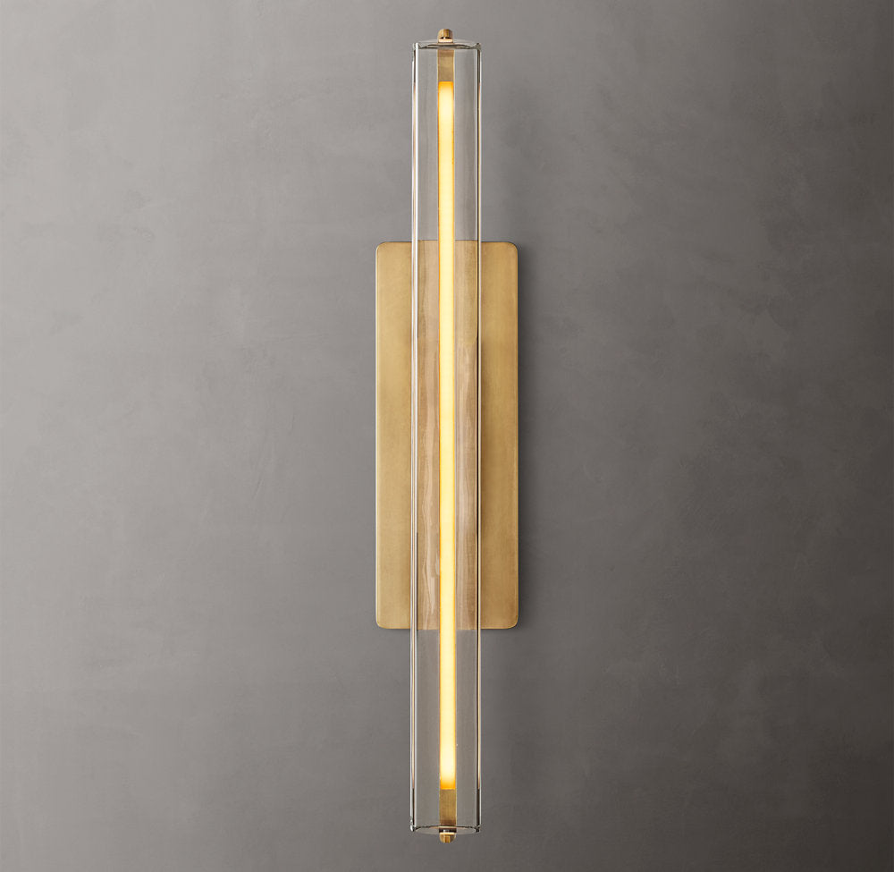 Ultra-Warm Crystal Bar Sconce