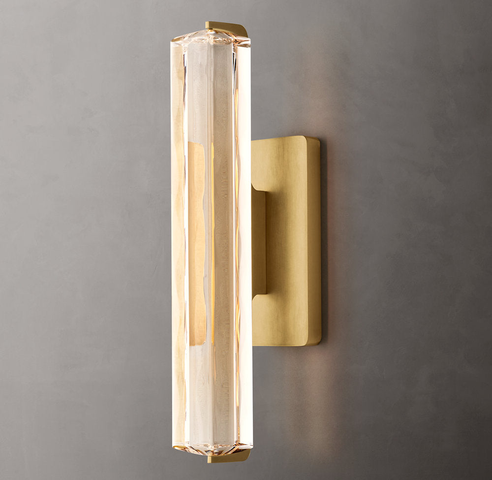 Ultra-Warm Crystal Bar Sconce