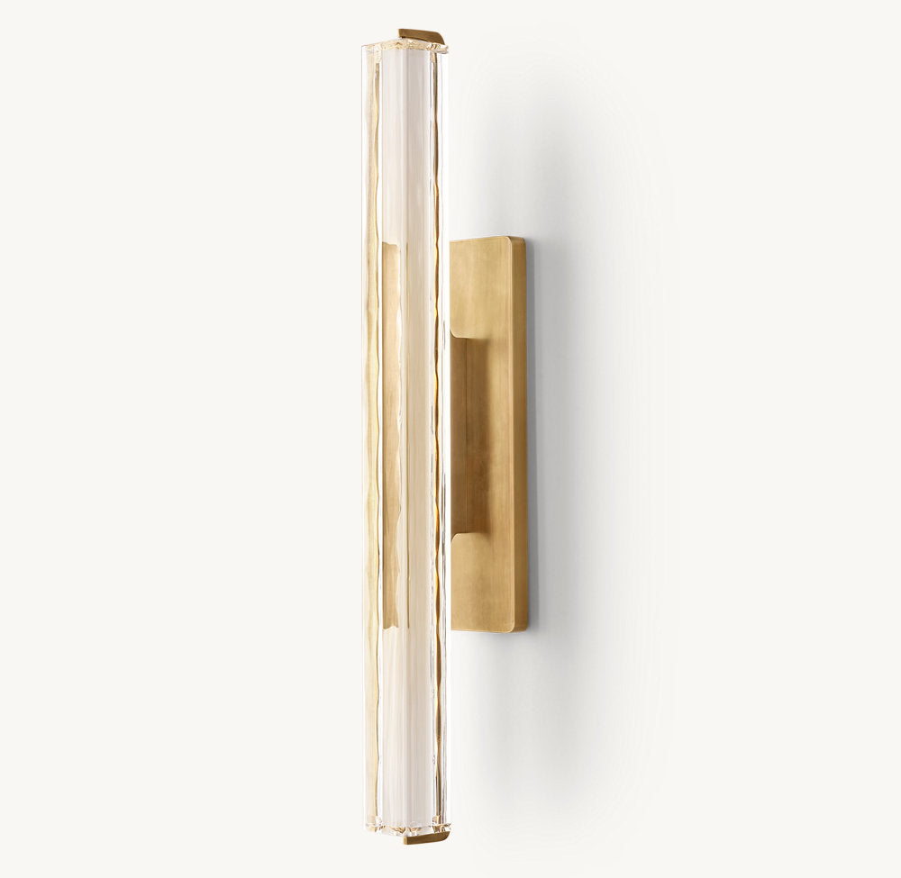 Ultra-Warm Crystal Bar Sconce