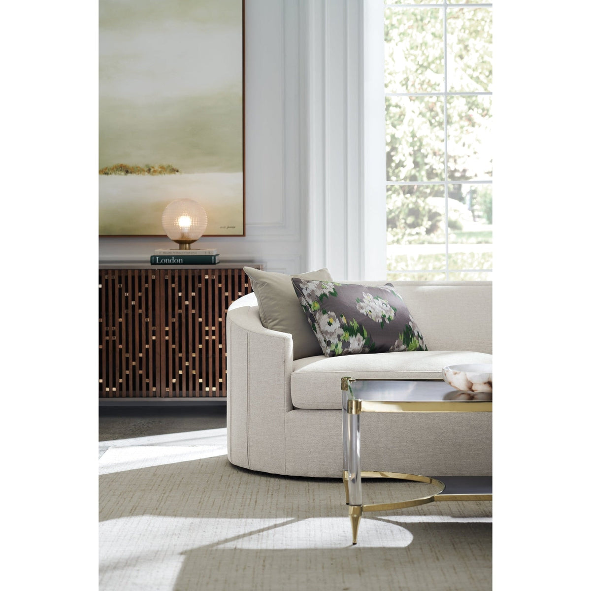 Caracole Classic Diamond In The Rough Console & Desk