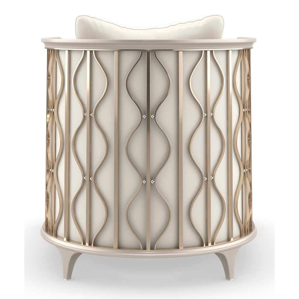 Caracole Upholstery Back In Style Lounge Chair