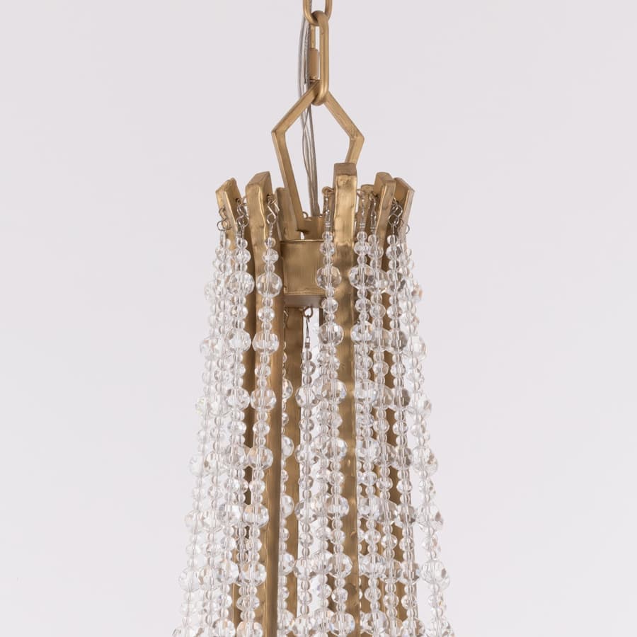 Varaluz Barcelona 9 Light 34" Wide Crystal Candle Style Chandelier