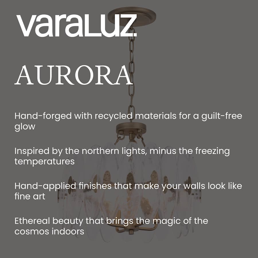 Varaluz Aurora 14 Light 32" Wide Waterfall Chandelier